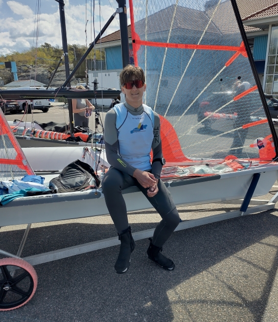 image: Freddy på GKSS OCR Reggatta